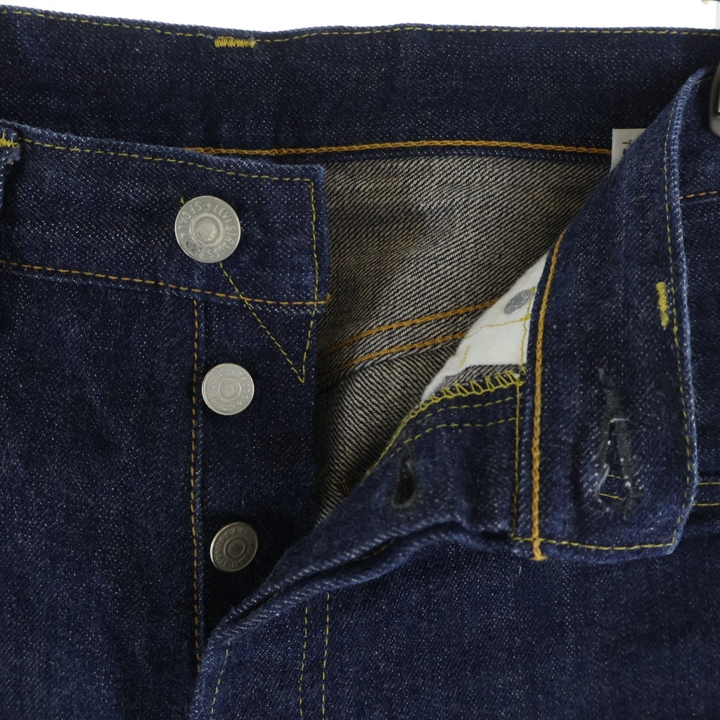 Levi's VINTAGE CLOTHING(リーバイス ビンテージ クロージング) 日本製 復刻 1966モデル BIGE 501XX ボタンフライ ストレートデニムパンツ インディゴ J61 66501