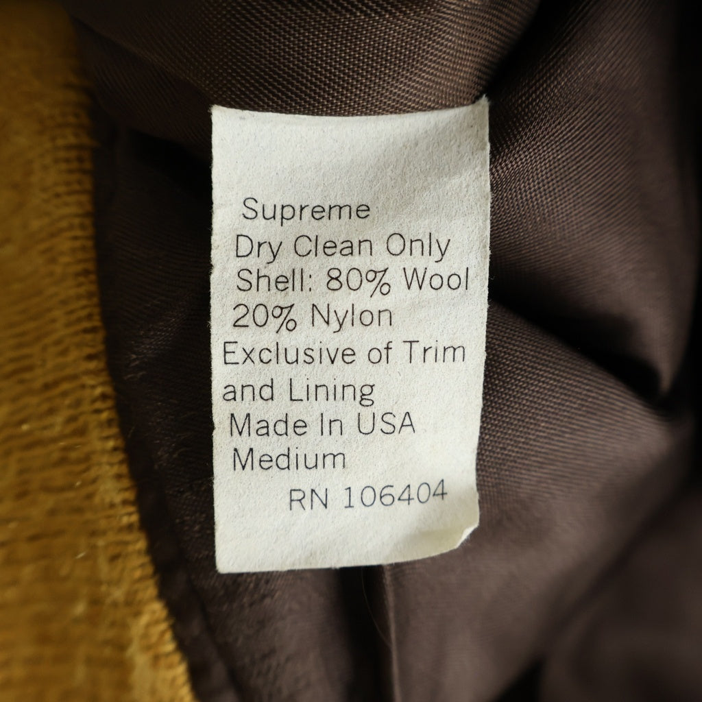 SUPREME(シュプリーム) 02AW Nueva York Varsity Jacket ヌエバヨーク ヴァーシティージャケット ブラウン