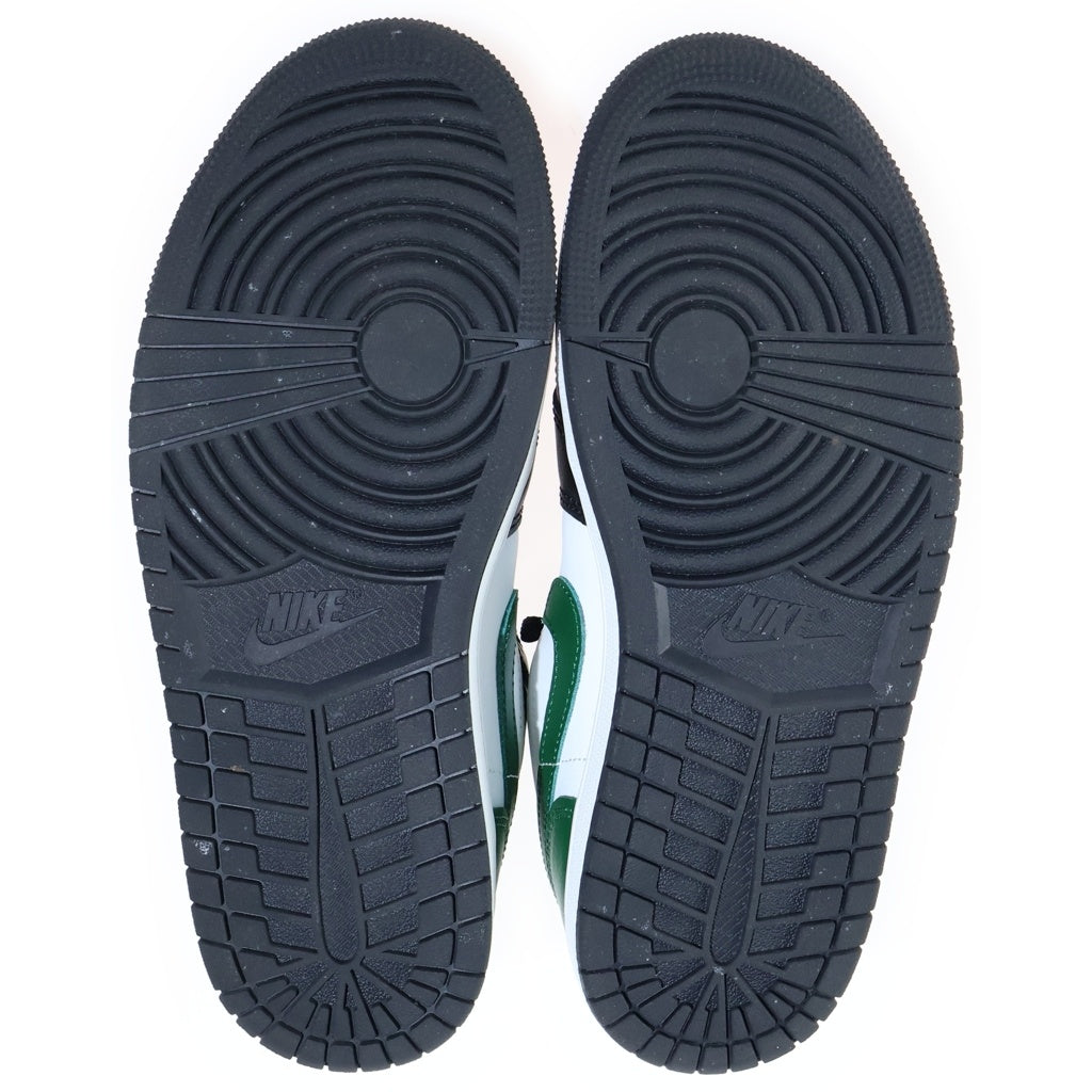 NIKE(ナイキ) AIR JORDAN LOW GREEN TOE エアジョーダン 1 ローカットスニーカー グリーン/ブラック US8/26cm 553558-047
