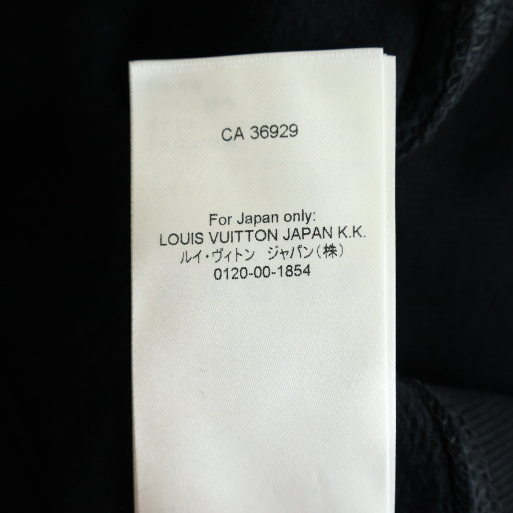 LOUIS VUITTON(ルイヴィトン) テクニカル シグネチャー モノグラム スウェットトレーナー ブラック RM262ME IHN HUY4SW