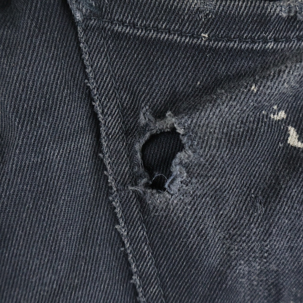 DSQUARED2(ディースクエアード) GLAM HEAD JEAN グラムヘッド ペイント加工 スキニーデニムパンツ ブラック S71LB0280