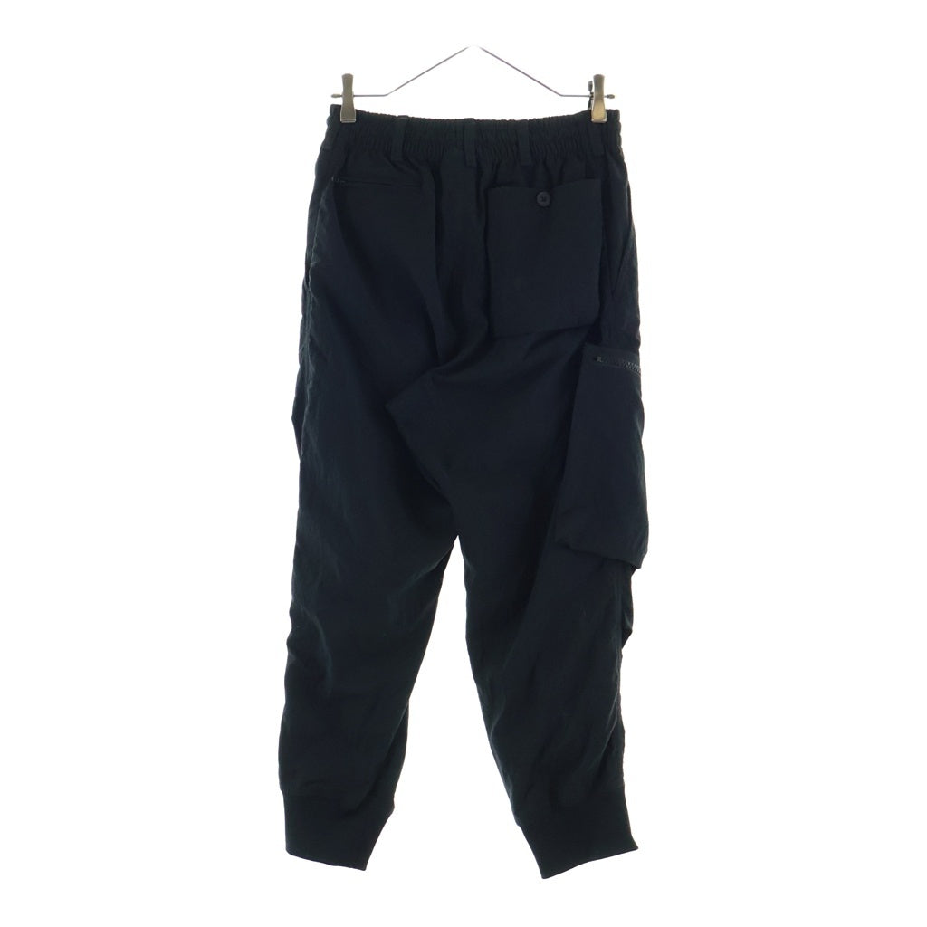 Y-3(ワイスリー) ジップアップ ナイロン カーゴパンツ ブラック DY7319