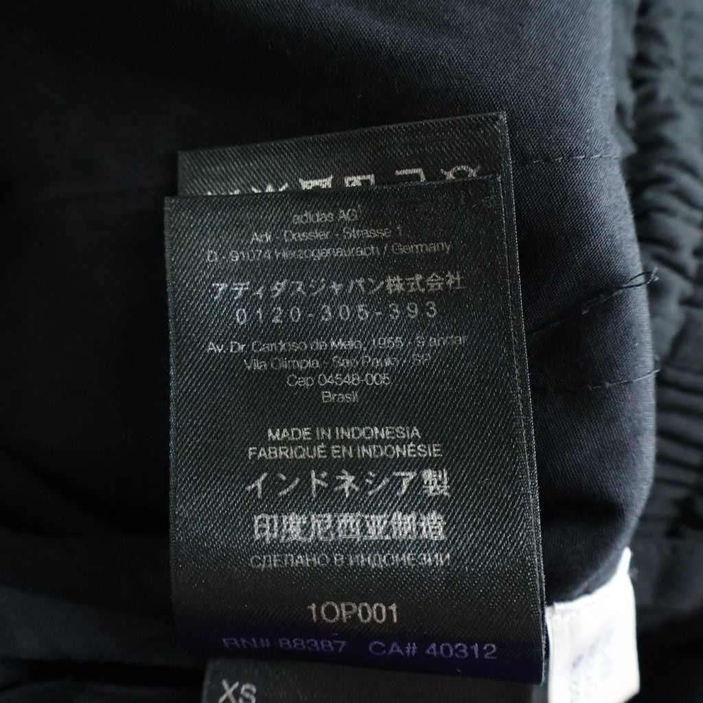 Y-3(ワイスリー) ジップアップ ナイロン カーゴパンツ ブラック DY7319