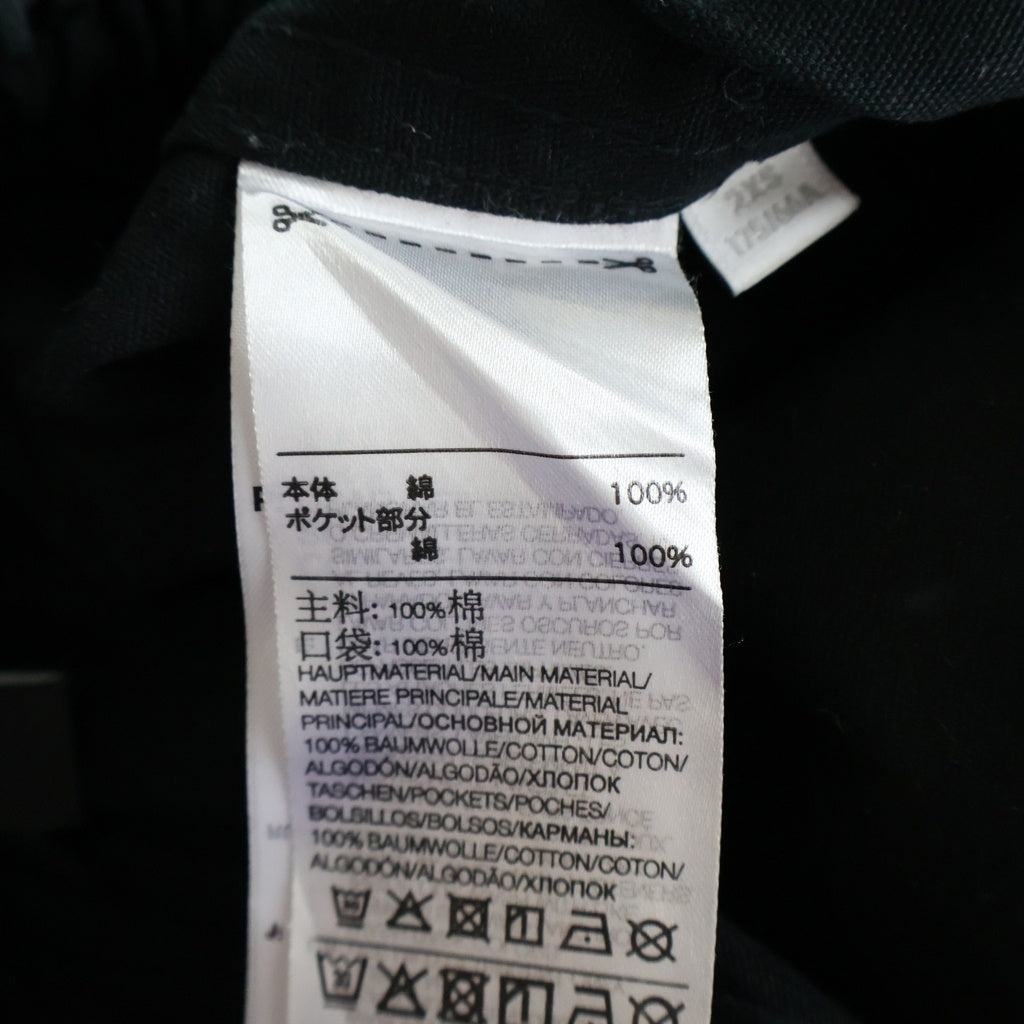 Y-3(ワイスリー) マルチポケット ジップアップ コットンワークパンツ ブラック IL2055
