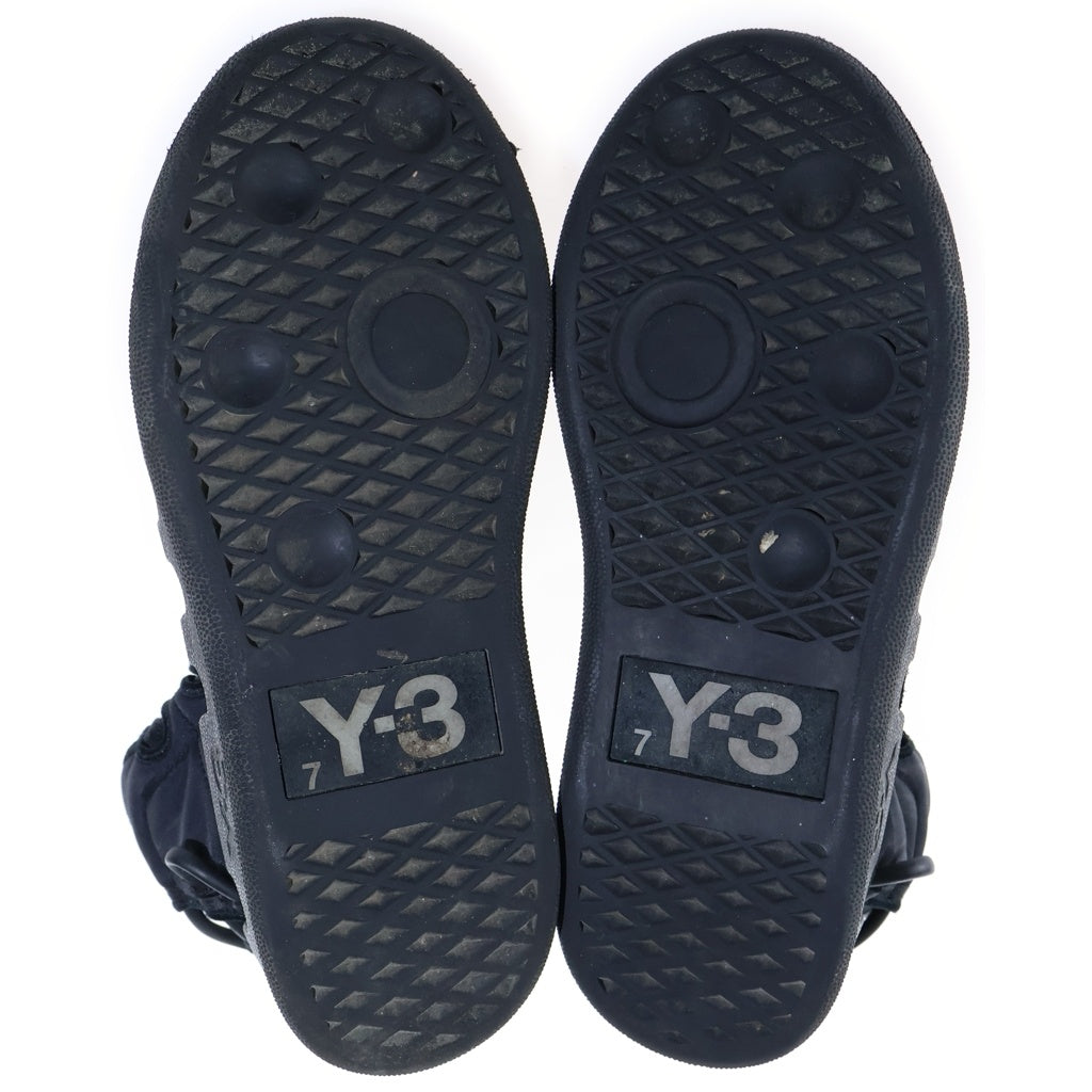 Y-3(ワイスリー) KASABARU カサバル レザーハイカットスニーカー ブラック US7.5/25.5cm EF2559