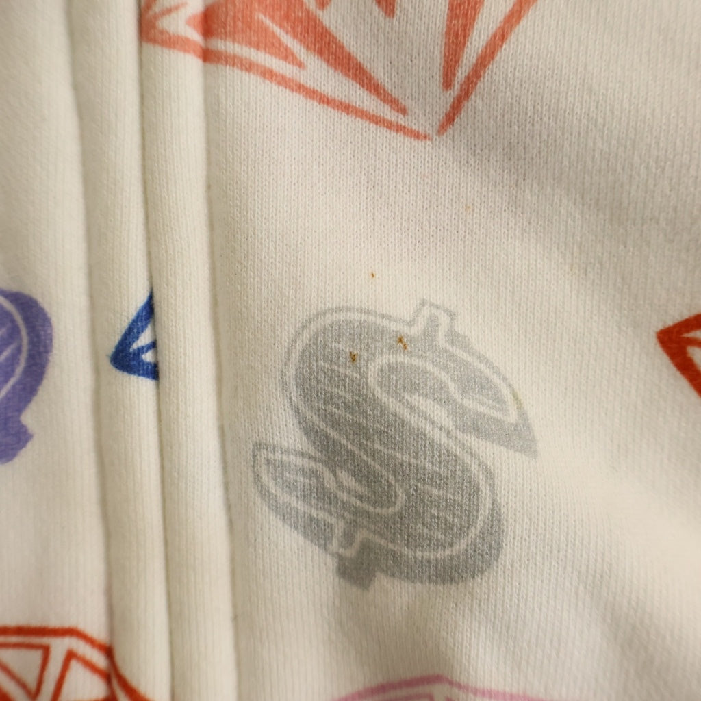 BILLIONAIRE BOYS CLUB(ビリオネアボーイズクラブ) ×Casanova Vintage 総柄ジップパーカー マルチ