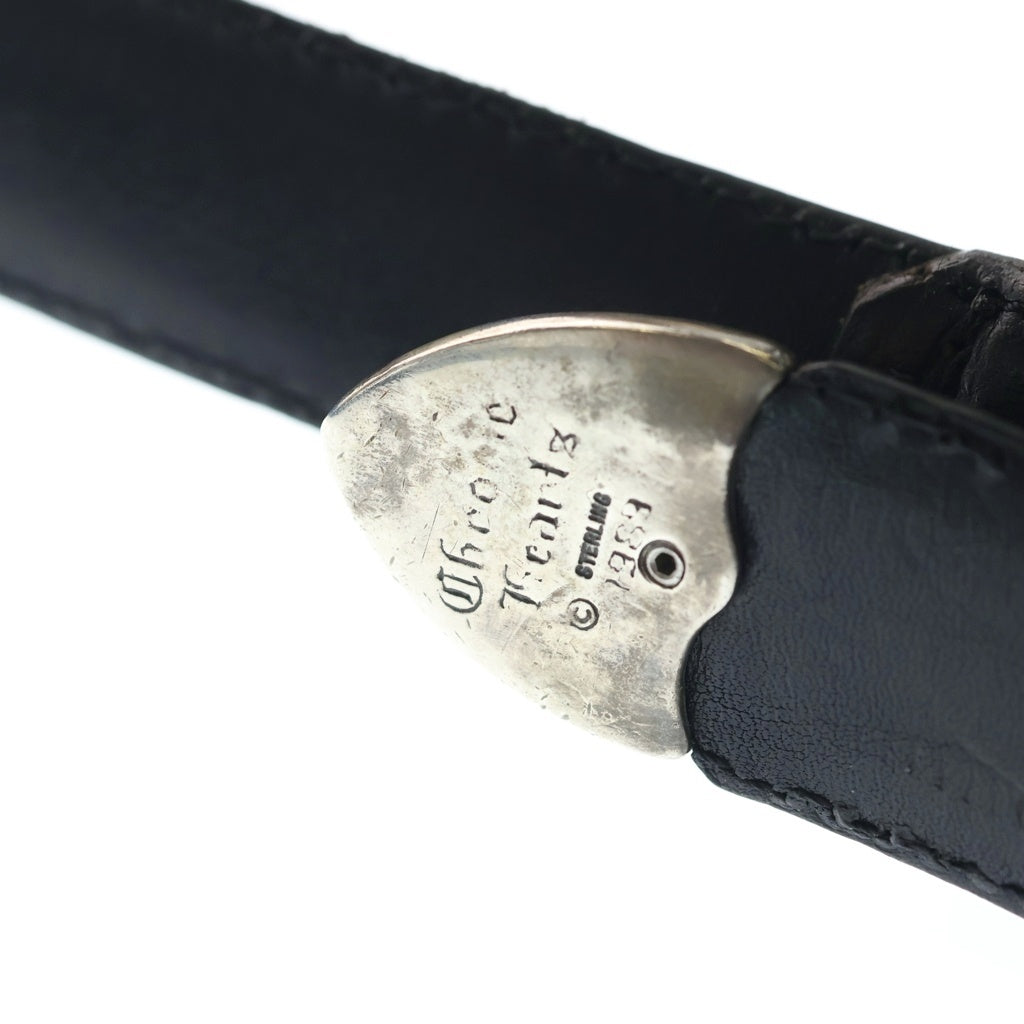 CHROME HEARTS(クロムハーツ) BLT CLASSIC 1.0 クラシック 3PC レザーベルト ブラック