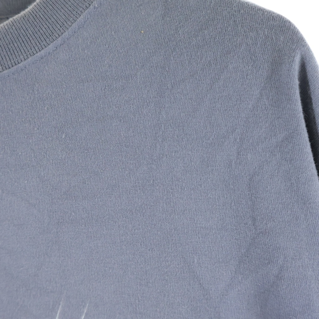 BALENCIAGA(バレンシアガ) 20SS REAL BALENCIAGA TEE リアルバレンシアガ フロントプリント クルーネック半袖カットソーTシャツ グレー 620969 TIV47