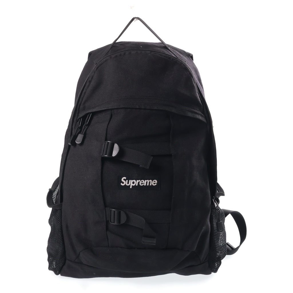 SUPREME(シュプリーム) 14SS Backpack サイドロゴプリント バックパック ブラック