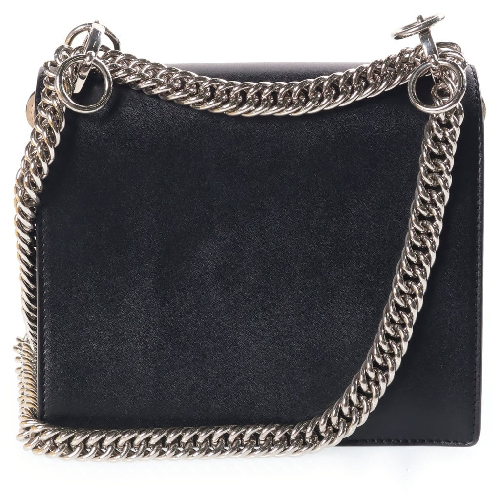FENDI(フェンディ) キャナイ ミニパール チェーンショルダーバック ブラック 8M0381 レディース