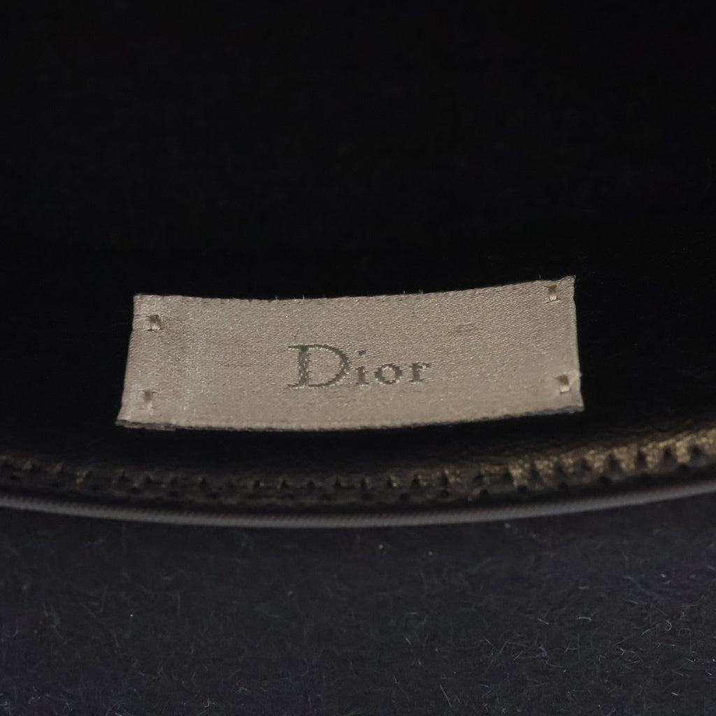 Dior HOMME(ディオールオム) クリス期 ラヴィットファー ハット ブラック 133C906A0006