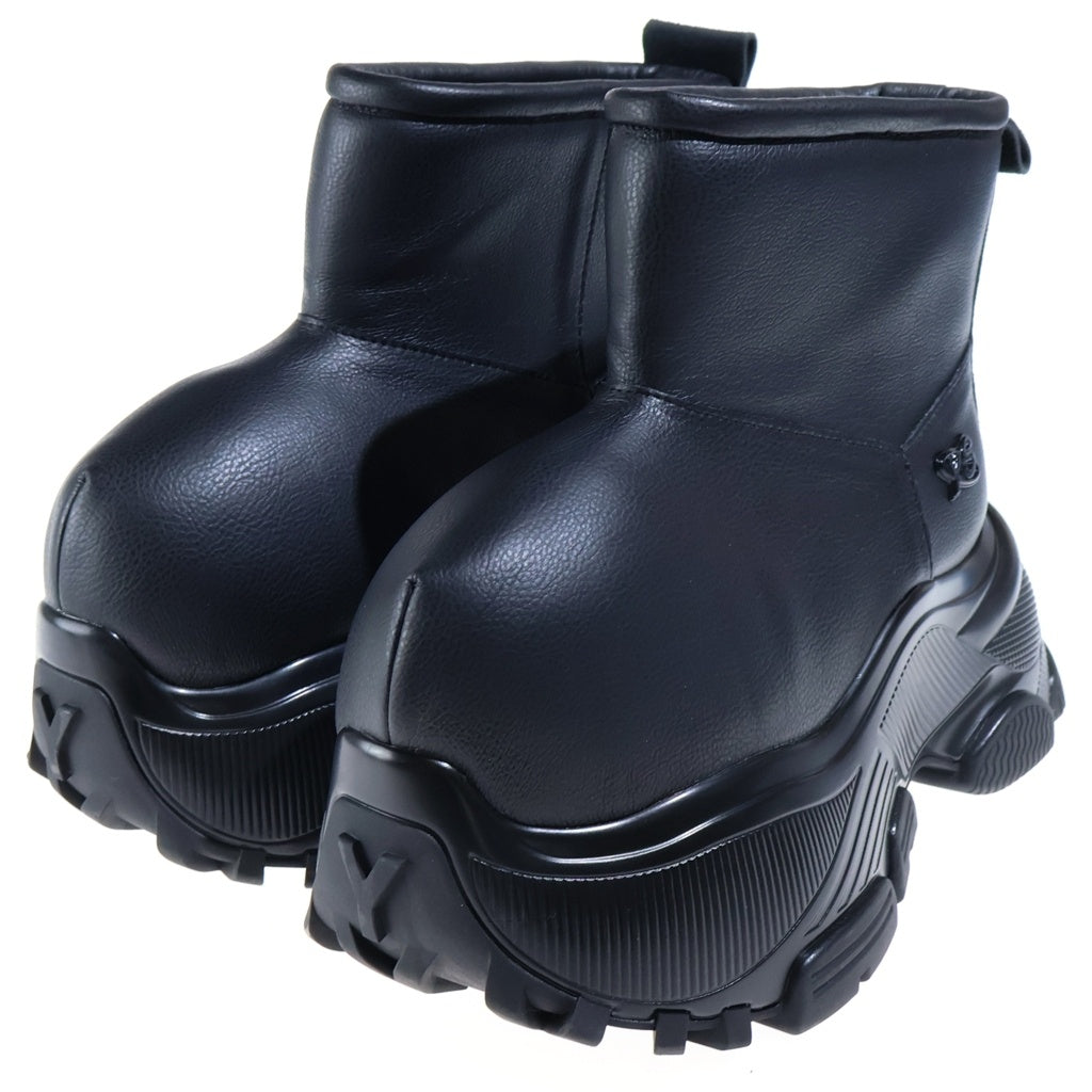 YELLO(イエロ) JACOB SHORT BOOTS ジェイコブ ショートブーツ ブラック YE-25A1-SB26 レディース
