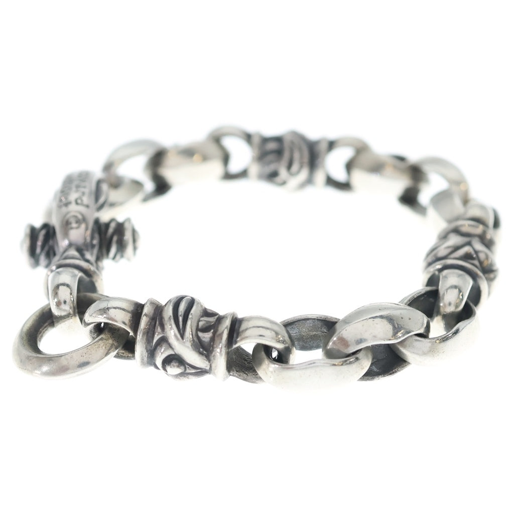 LEONARD KAMHOUT(レナードカムホート) Silk Link Bracelet シルク ホーク ブレスレット シルバー