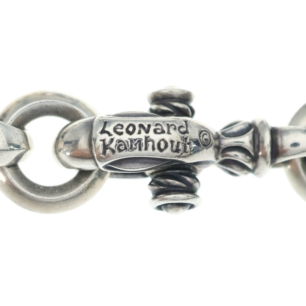 LEONARD KAMHOUT(レナードカムホート) Silk Link Bracelet シルク ホーク ブレスレット シルバー