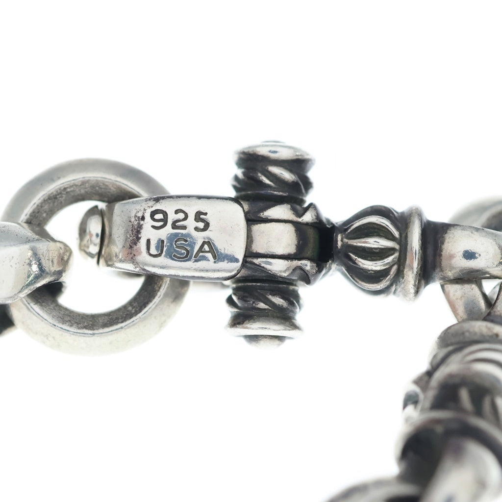 LEONARD KAMHOUT(レナードカムホート) Silk Link Bracelet シルク ホーク ブレスレット シルバー