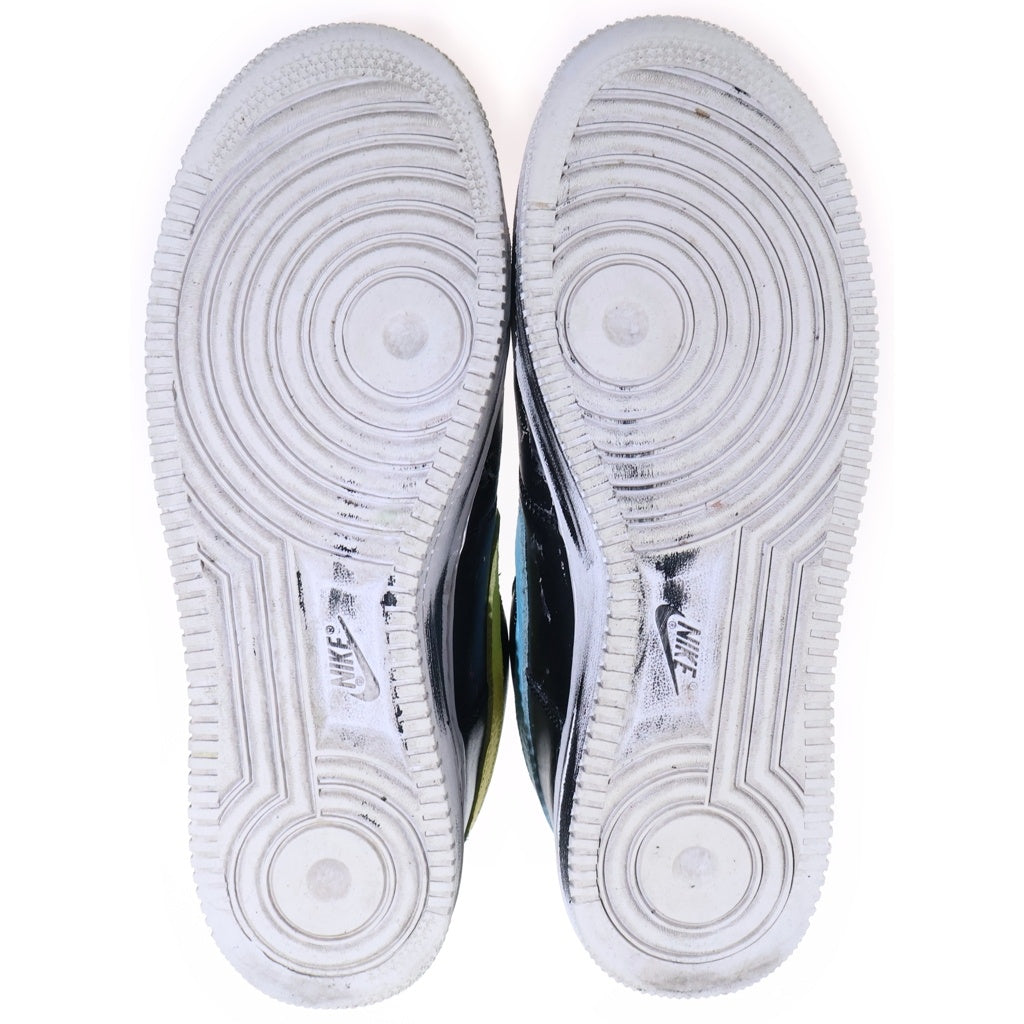NIKE(ナイキ) ×PEACEMINUSONE AIR FORCE 1 PARA-NOISE3.0 ピースマイナスワン エアフォース1 パラノイズ3.0 レザーローカットスニーカー マルチカラー US10/28cm AQ3692-004