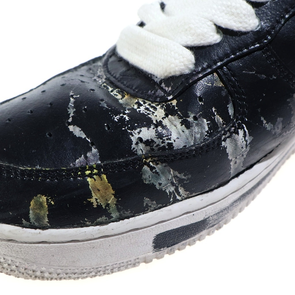 NIKE(ナイキ) ×PEACEMINUSONE AIR FORCE 1 PARA-NOISE3.0 ピースマイナスワン エアフォース1 パラノイズ3.0 レザーローカットスニーカー マルチカラー US10/28cm AQ3692-004