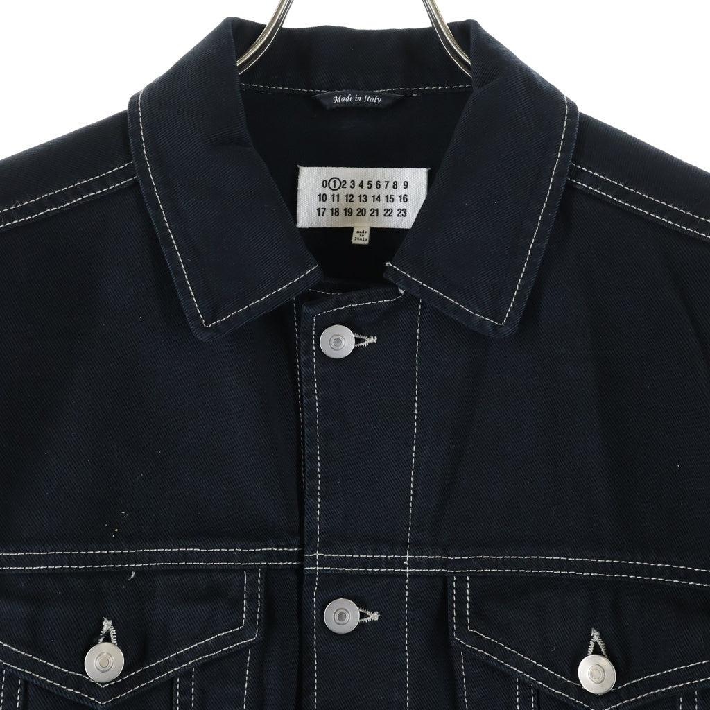 Maison Margiela(メゾンマルジェラ) 21SS オーバーサイズ デニムジャケット ブラック S51AM0428