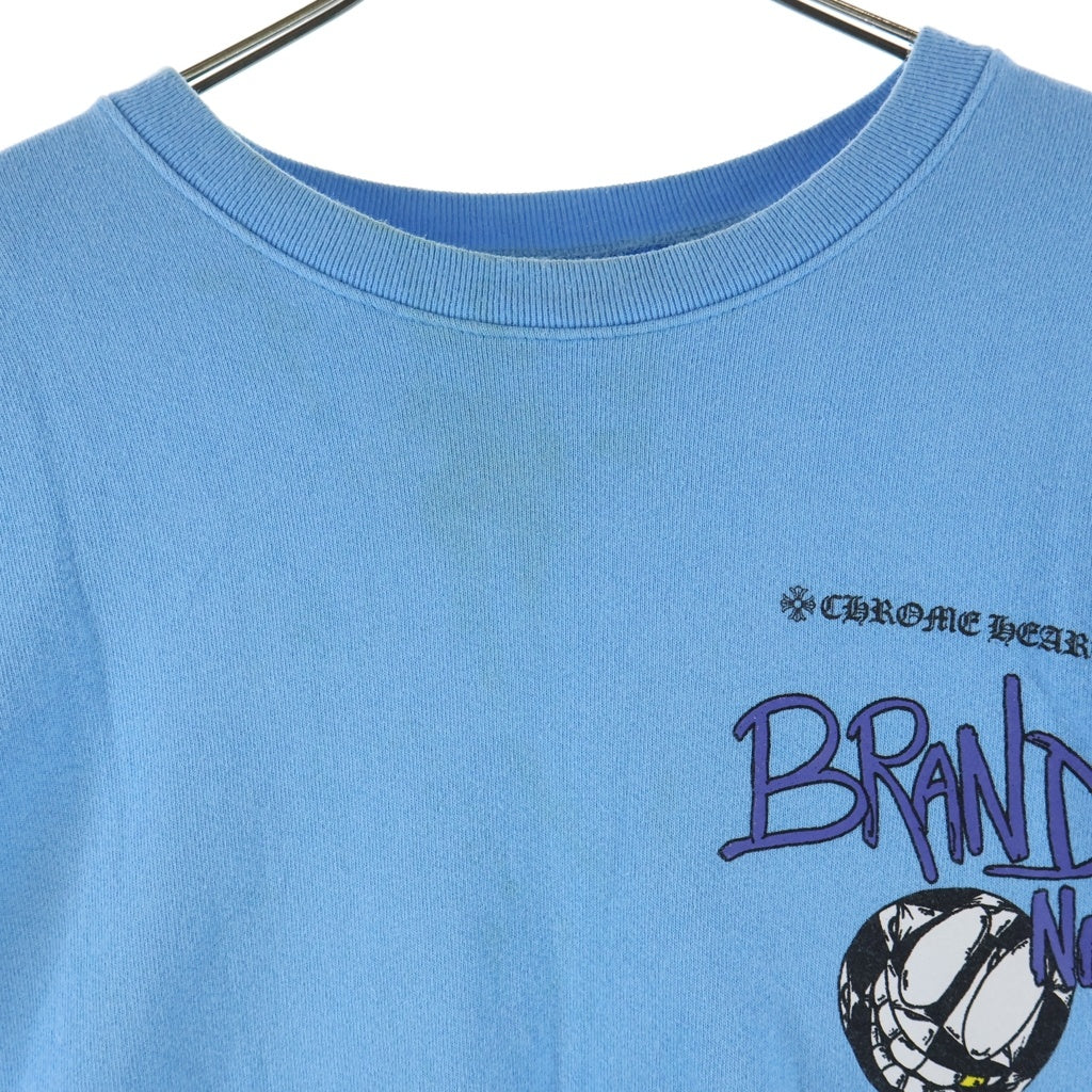 CHROME HEARTS(クロムハーツ) PPO BRAIN NEW SWTSHRT マッティボーイ ブレインニュー クルーネック長袖スウェットトレーナー ブルー