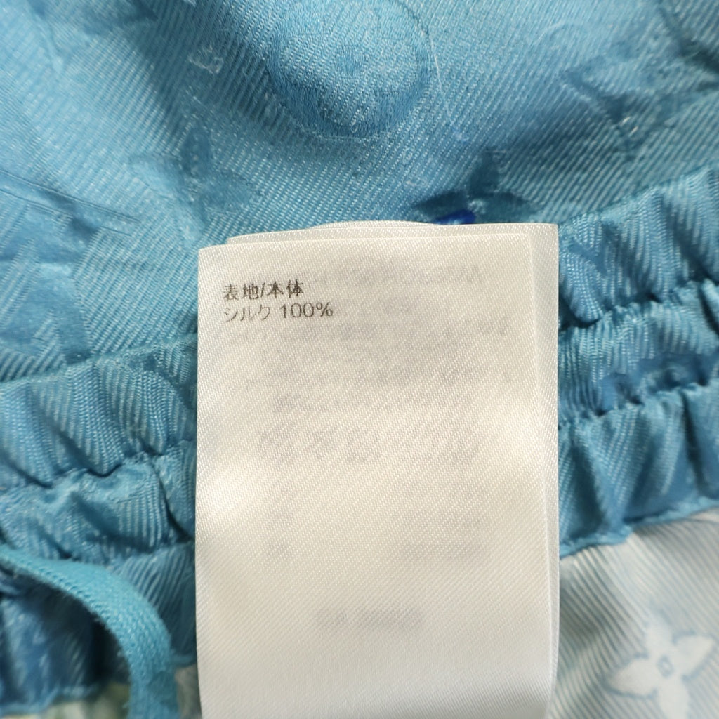 LOUIS VUITTON(ルイヴィトン) 23AW×KY モノグラム フェイス ショートパンツ ショーツ ブルー RM232H V36 HOP32W