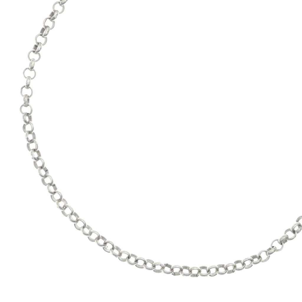 CHROME HEARTS(クロムハーツ) NECKCHAIN R20 ロールチェーンネックレス 20inch シルバー BCA084 レディース