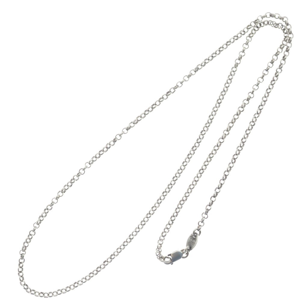 CHROME HEARTS(クロムハーツ) NECKCHAIN R20 ロールチェーンネックレス 20inch シルバー BCA084 レディース