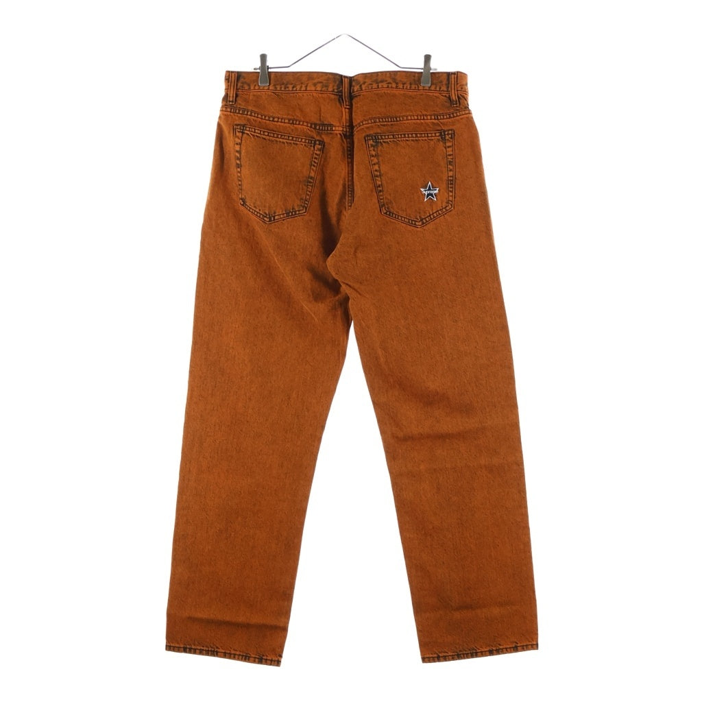 SUPREME(シュプリーム) 25AW Regular Jean Overdyed Orange レギュラージーンズ デニムパンツ オレンジ