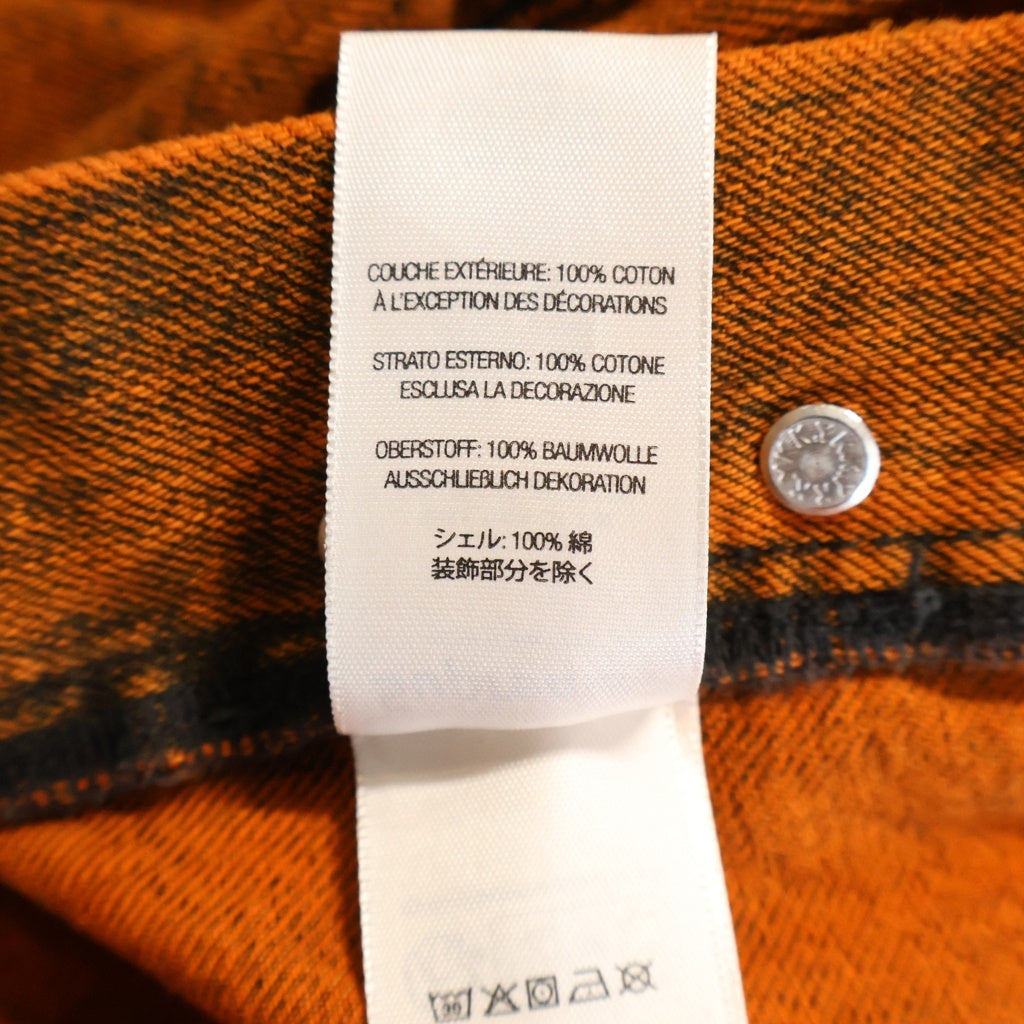 SUPREME(シュプリーム) 25AW Regular Jean Overdyed Orange レギュラージーンズ デニムパンツ オレンジ
