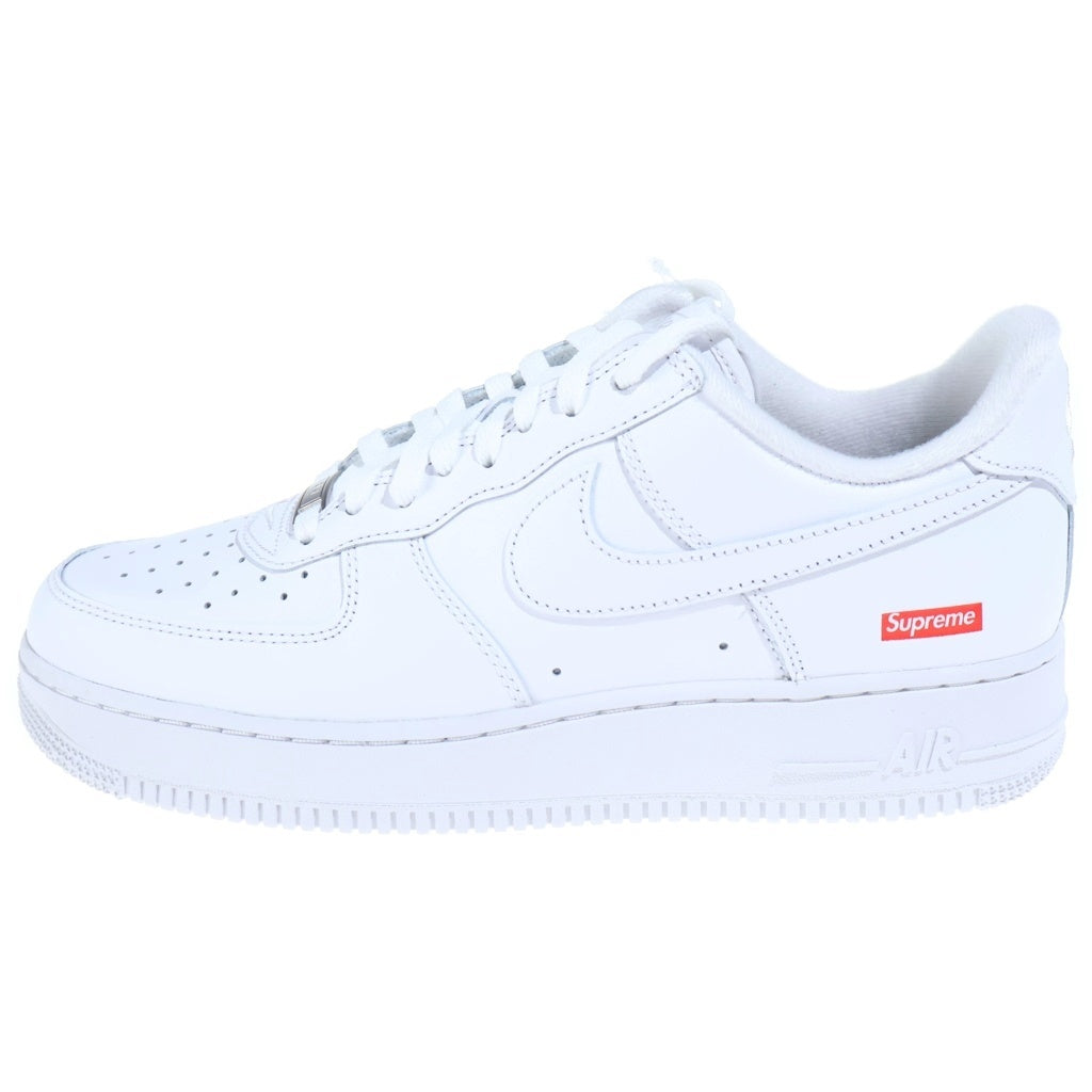 NIKE(ナイキ) ×Supreme Air Force 1 Low エアフォース1ロー ローカットスニーカー シューズ ホワイト CU9225-100