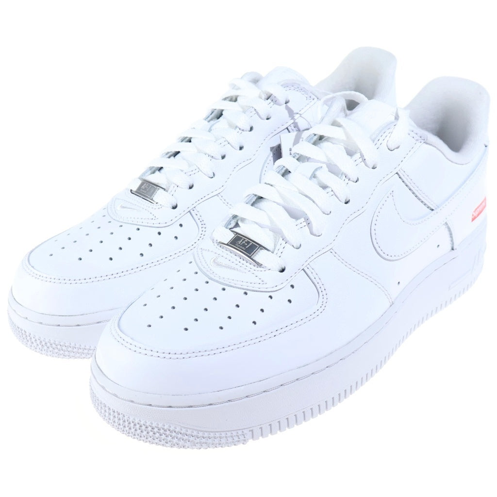 NIKE(ナイキ) ×Supreme Air Force 1 Low エアフォース1ロー ローカットスニーカー シューズ ホワイト CU9225-100