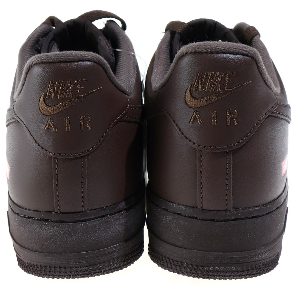 NIKE(ナイキ) ×Supreme Air Force 1 Low エアフォース1ロー ローカットスニーカー シューズ ブラウン CU9225-200