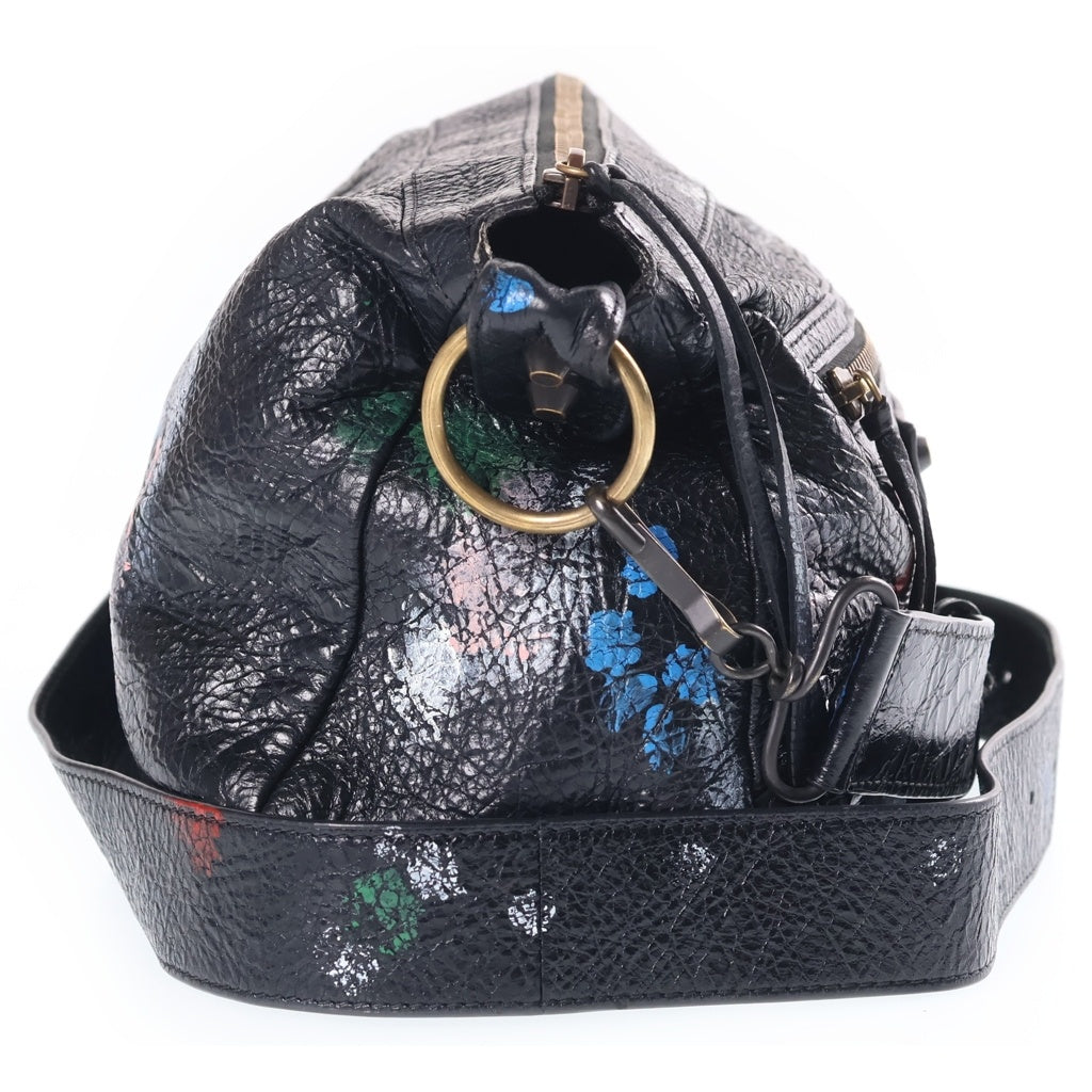 BALENCIAGA(バレンシアガ) Le City Moto Small Bag シティ スモールショルダーバック ハンドバッグ ブラック 866057 1084 レディース