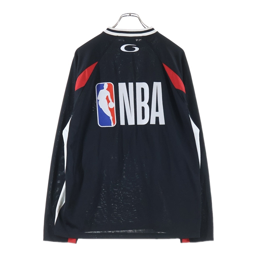 BALENCIAGA(バレンシアガ) 26SS NBA COLLABORATION オーバーサイズ ロングスリーブ長袖Tシャツ ブラック 864877 TTVW11060