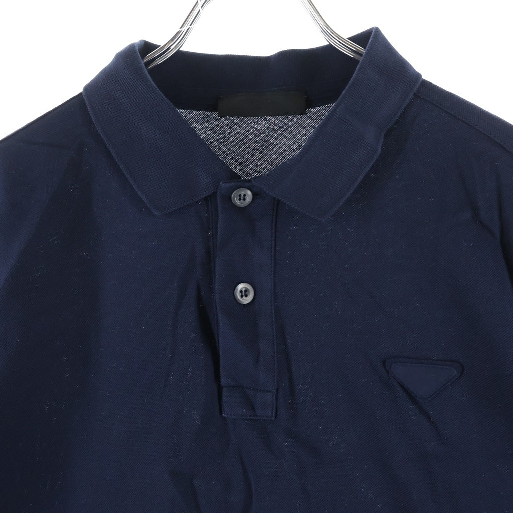 PRADA(プラダ) PIQUET ピケ 半袖ポロシャツ UJN444 SWEZO XGS