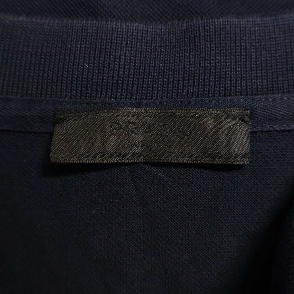 PRADA(プラダ) PIQUET ピケ 半袖ポロシャツ UJN444 SWEZO XGS