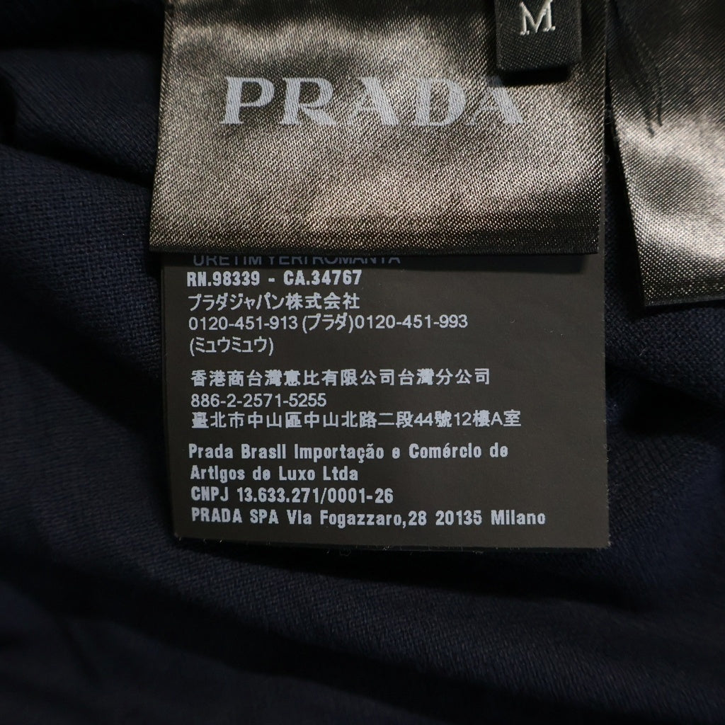 PRADA(プラダ) PIQUET ピケ 半袖ポロシャツ UJN444 SWEZO XGS