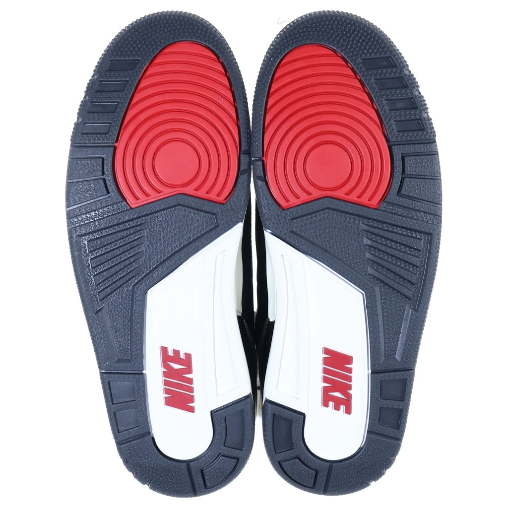 NIKE(ナイキ) ×LEVIS AIR JORDAN 3 RETRO SP リーバス エアジョーダン3 レトロ デニムハイカットスニーカー ブラック/グレー US8/26cm IR0914-400