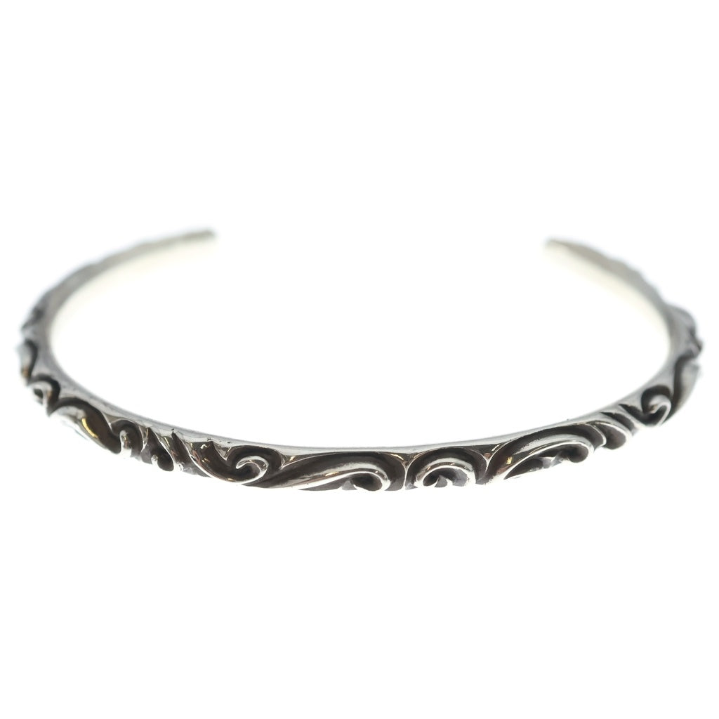 CHROME HEARTS(クロムハーツ) BANGLE SCROLL スクロールバンドバングル ブレスレット シルバー BCA127