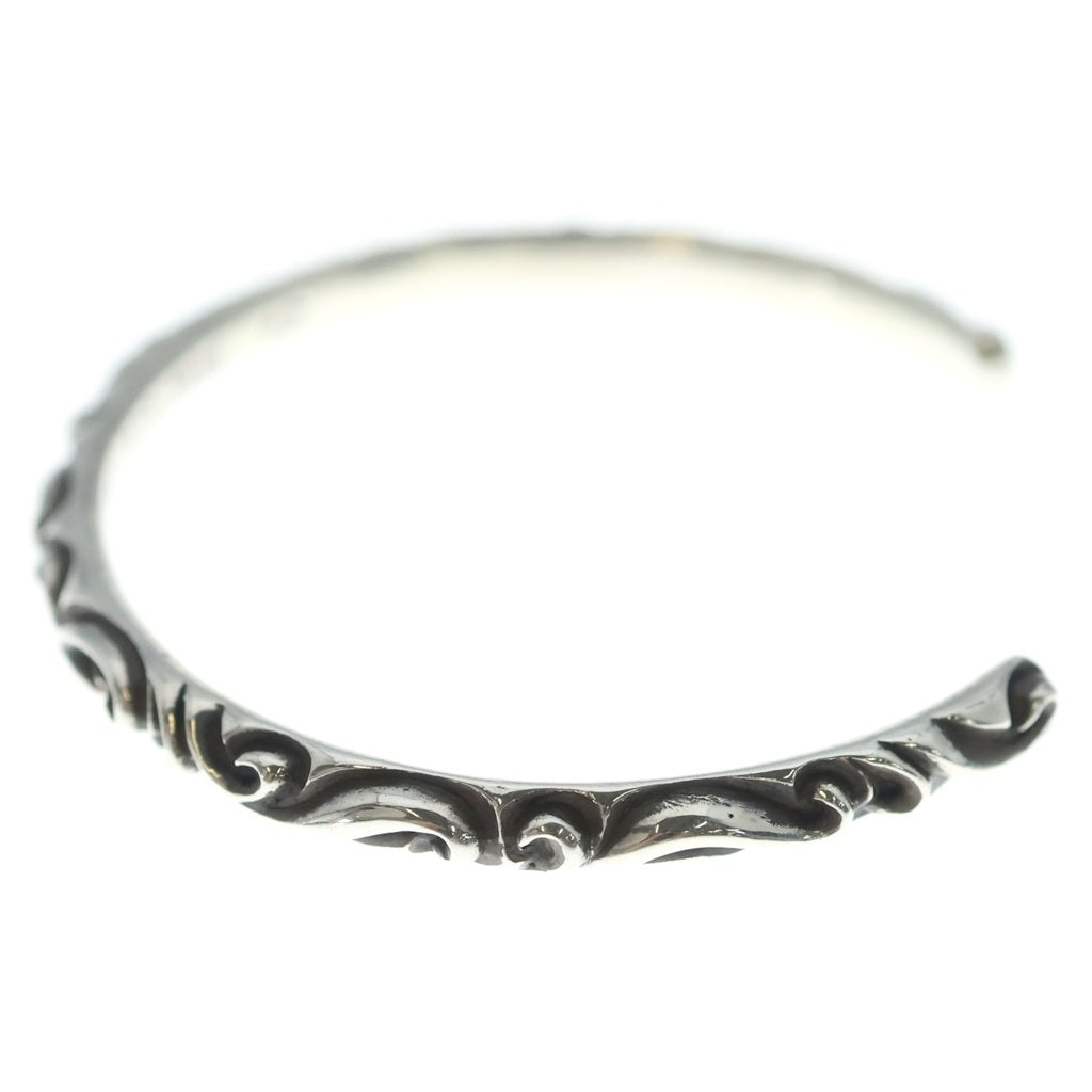 CHROME HEARTS(クロムハーツ) BANGLE SCROLL スクロールバンドバングル ブレスレット シルバー BCA127