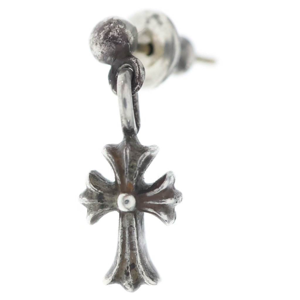CHROME HEARTS(クロムハーツ) DRP STCK CH CRS スタックCHクロスドロップピアス シルバー