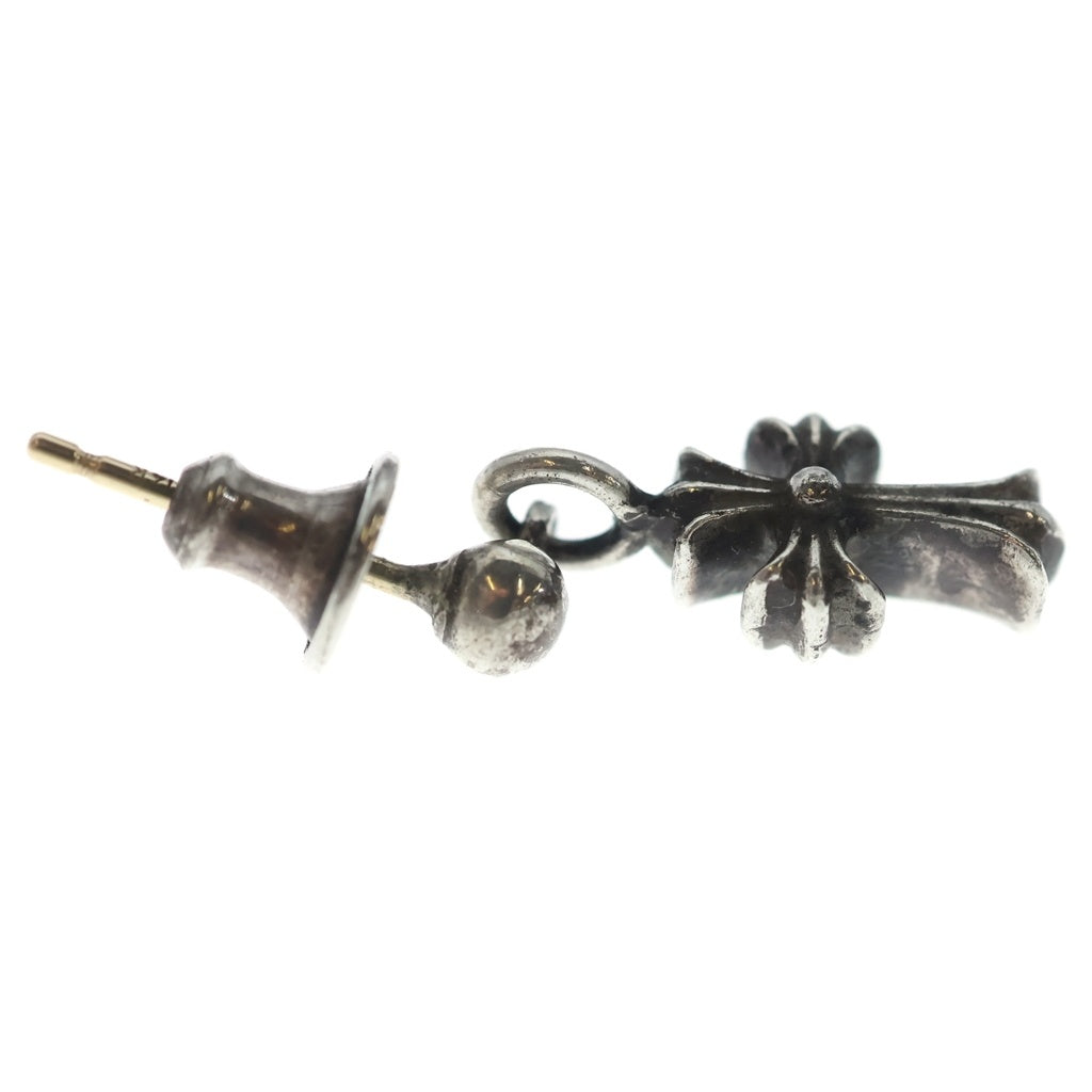 CHROME HEARTS(クロムハーツ) DRP STCK CH CRS スタックCHクロスドロップピアス シルバー
