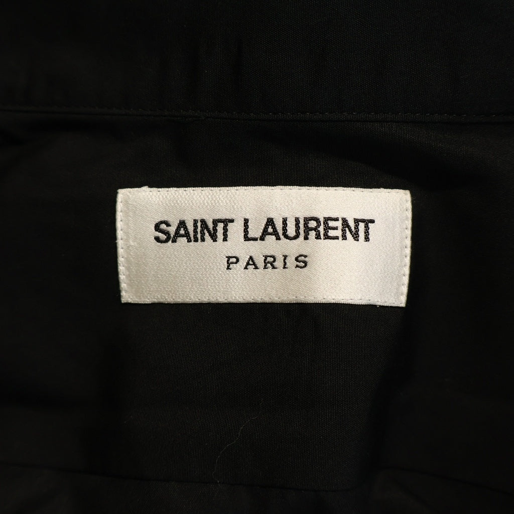 SAINT LAURENT PARIS(サンローランパリ) 比翼 ドレスシャツ ブラック 535293 Y217W
