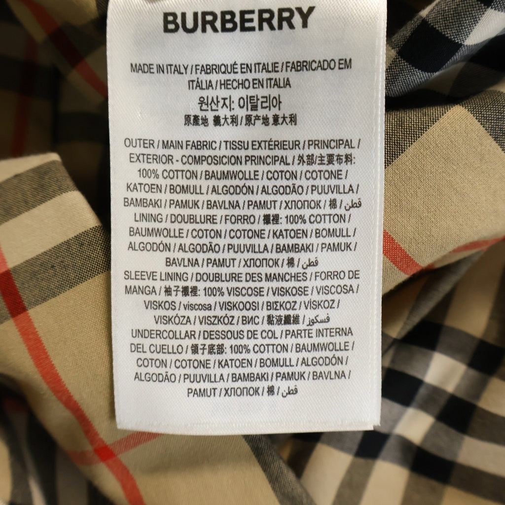 BURBERRY(バーバリー) ウィンブルトンショートトレンチコート ブラック 8015237