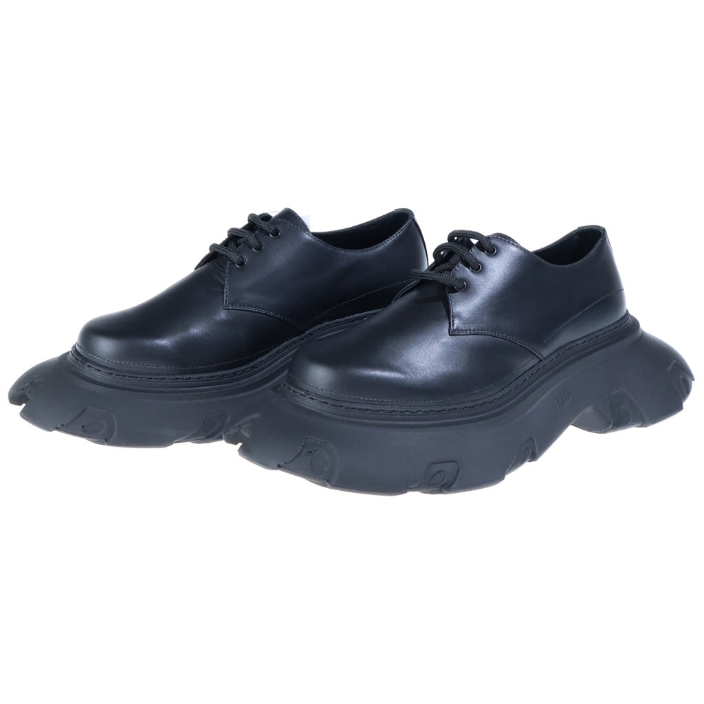 COMME des GARCONS(コムデギャルソン) 24AW ×PHILEO フィレオ プラットフォームダービーシューズ ブラック GN-K104