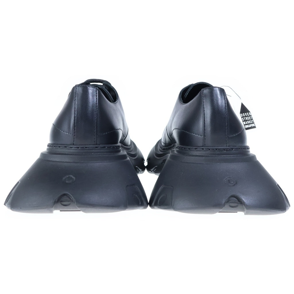 COMME des GARCONS(コムデギャルソン) 24AW ×PHILEO フィレオ プラットフォームダービーシューズ ブラック GN-K104