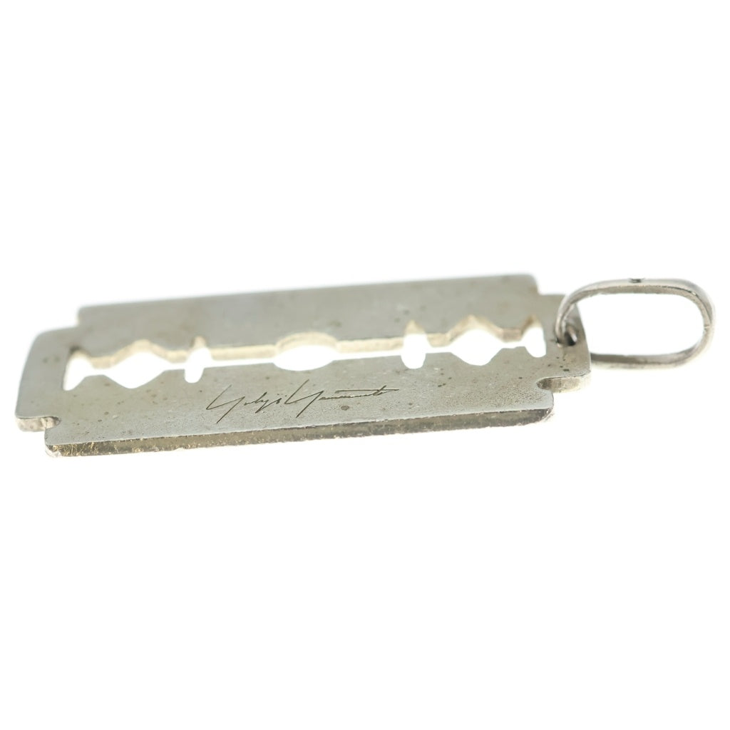 Yohji Yamamoto(ヨウジヤマモト) RAZOR PENDANT レイザー カミソリモチーフ ペンダントトップ シルバー