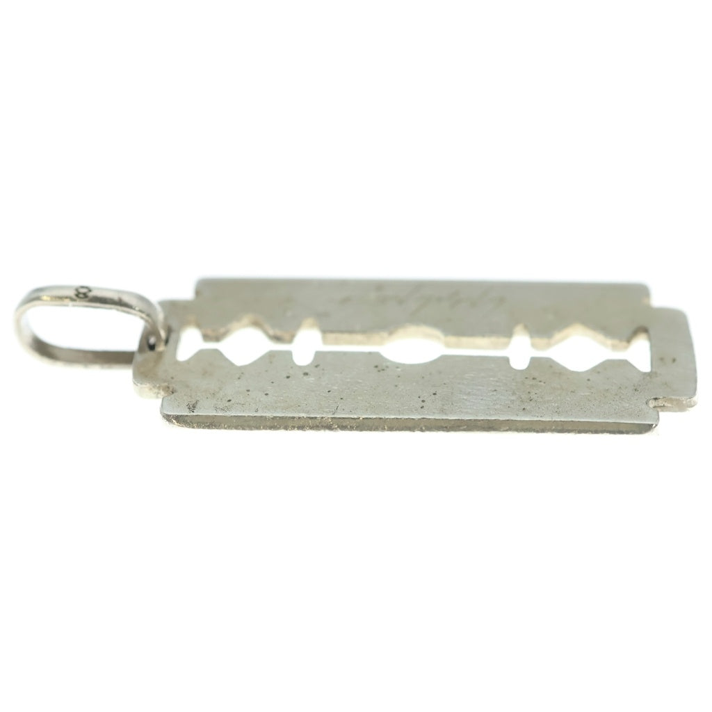 Yohji Yamamoto(ヨウジヤマモト) RAZOR PENDANT レイザー カミソリモチーフ ペンダントトップ シルバー