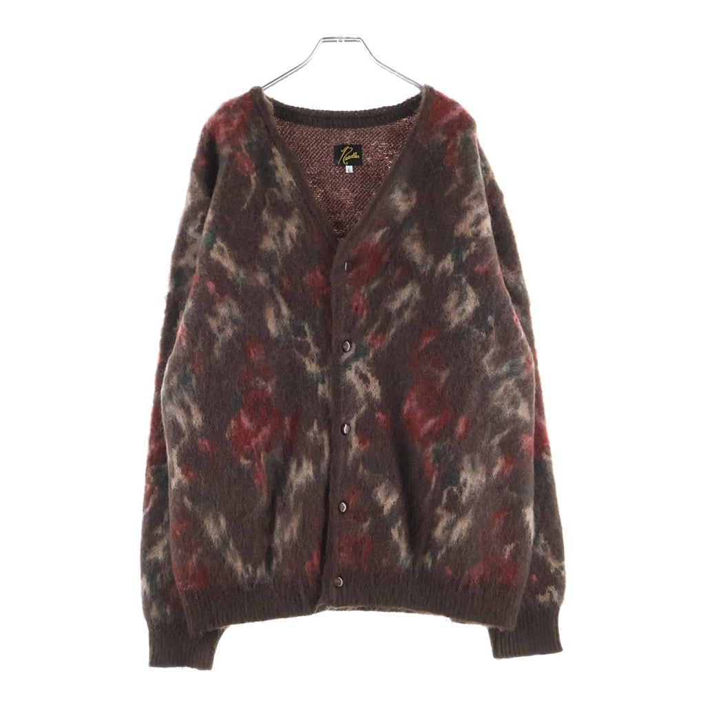 Rebuild by needles(リビルドバイニードルス) 22AW MOHAIR CARDIGAN モヘアカーディガン ブラウン LQ270