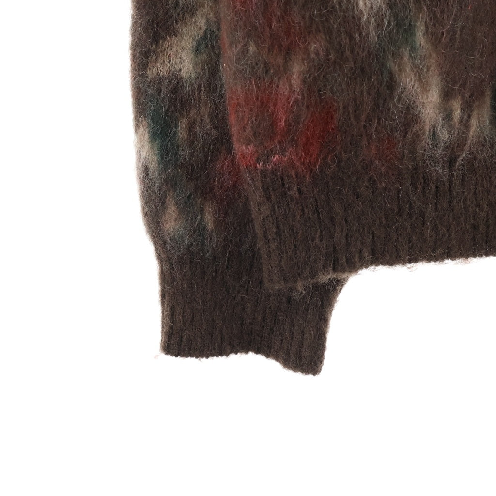 Rebuild by needles(リビルドバイニードルス) 22AW MOHAIR CARDIGAN モヘアカーディガン ブラウン LQ270