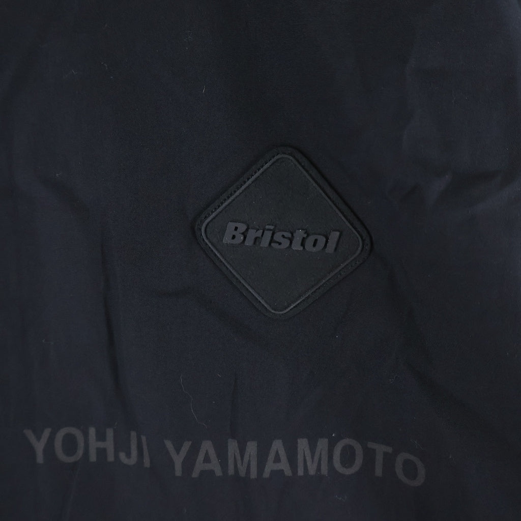 F.C.R.B.(エフシーアールビー) 23AW× WILDSIDE YOHJI YAMAMOTO BIG LOGO BAGGY SHIRT ワイルドサイド ヨウジ ヤマモト ビッグ ロゴ バギー 長袖シャツ ブラック FCRB-232129